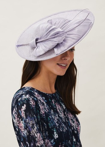 Phase Eight Dawn Silk Bow Fascinator Hats Lavender Canada | CSMKZI-234